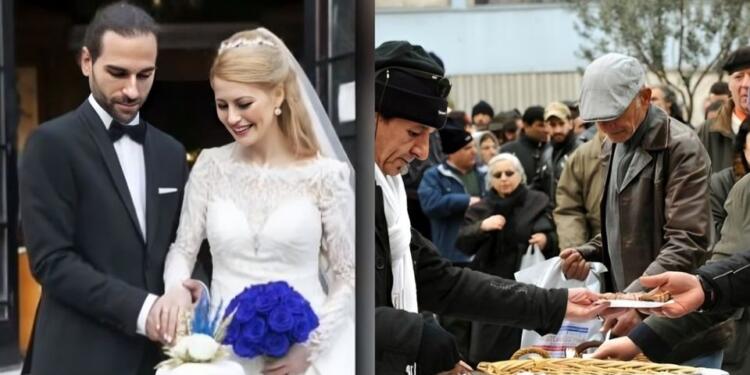 Νιόπαντρο ζευγάρι στη Θεσσαλονίκη έκανε το τραπέζι σε άστεγους αντί για γαμήλιο γλέντι