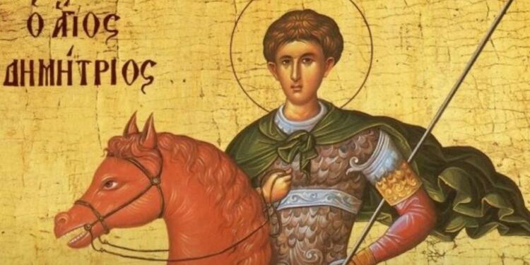 Άγιος Δημήτριος: Τι συμβολίζει η εικόνα του ως αρματωμένου καβαλάρη – Λίγοι το γνωρίζουν