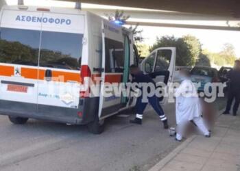 Σοκ στον Βόλο: Άνδρας πυρπολήθηκε έξω από το αυτοκίνητό του (photo)