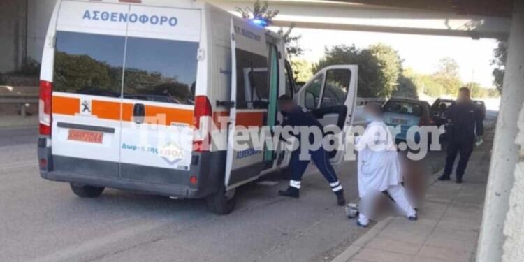 Σοκ στον Βόλο: Άνδρας πυρπολήθηκε έξω από το αυτοκίνητό του (photo)