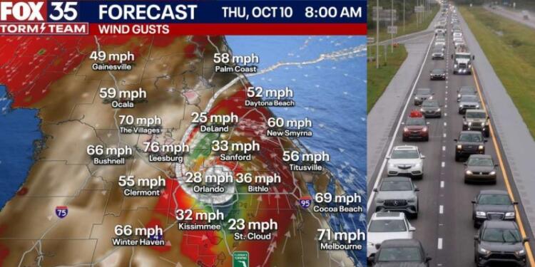 «Αν μείνετε θα πεθάνετε»: Σοκάρουν οι προβλέψεις για την κυκλώνα Milton – Η μεγαλύτερη εγκατάλειψη στην ιστρία – Πάνω από 5.500.000 άνθρωποι άφησαν τα σπίτια τους