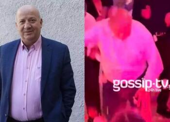 Ράγισαν τα πατώματα από τον Θανάση Κατερινόπουλο: Χόρεψε το πιο βαρύ ζεϊμπέκικο στον γάμο του Κουσουλού