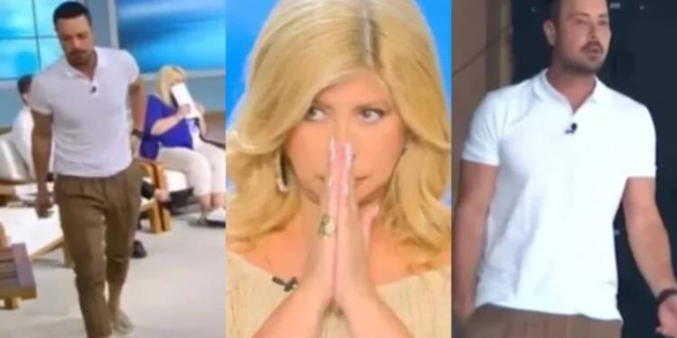 «Μας τα έχεις κάνει τσουρέκια, γλειφτράκι, παπαγαλάκι» – Στήλη άλατος η Κουτσελίνη, αποχώρησε έξαλλος ο Κουσουλός (video)