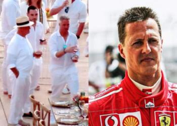 Όρθιος και χαμογελαστός: Σούσουρο με φωτογραφία που φέρεται να δείχνει τον Μίκαελ Σουμάιχερ στον γάμο της κόρη του! Είναι ο ίδιος;