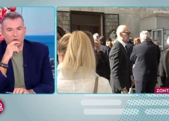 «Αντώνη, δε θα πιστεύεις ποιος ήρθε…»: Ο Κωστόπουλος έκανε στην άκρη την κόντρα του με τον Λυμπέρη και τον τίμησε μετά θάνατον