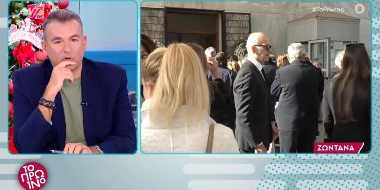 «Αντώνη, δε θα πιστεύεις ποιος ήρθε…»: Ο Κωστόπουλος έκανε στην άκρη την κόντρα του με τον Λυμπέρη και τον τίμησε μετά θάνατον