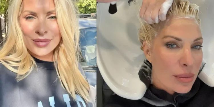 Ουρές για να δουν την Μενεγάκη – Πήγε σήμερα κομμωτήριο και έμειναν όλοι «κόκαλο» με την ομορφιά της