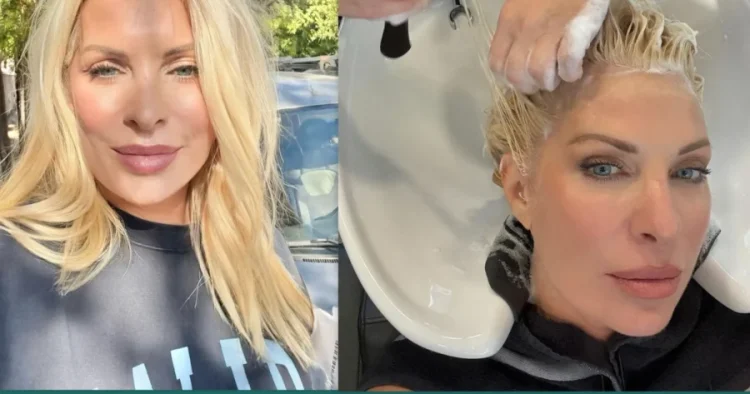 Ουρές για να δουν την Μενεγάκη – Πήγε σήμερα κομμωτήριο και έμειναν όλοι «κόκαλο» με την ομορφιά της