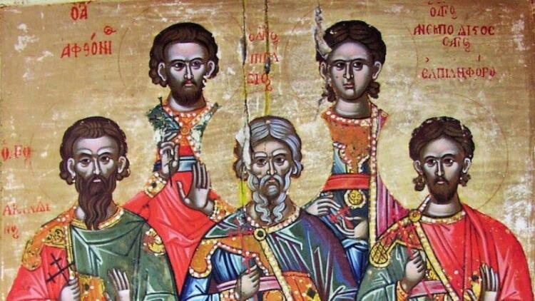 2 Νοεμβρίου: Ακίνδυνου, Αφθονίου, Ελπιδοφόρου, Πηγασίου και Ανεμποδίστου – Ποιοι ήταν οι 5 μάρτυρες που τιμώνται από την Ορθοδοξία