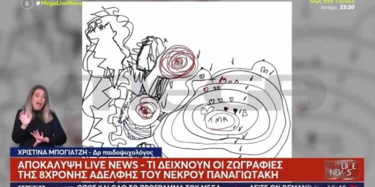 Συνεχίζεται η φρίκη στην Αμαλιάδα: Τι αποκαλύπτουν οι ζωγραφιές της 8χρονης αδελφής του Παναγιωτάκη