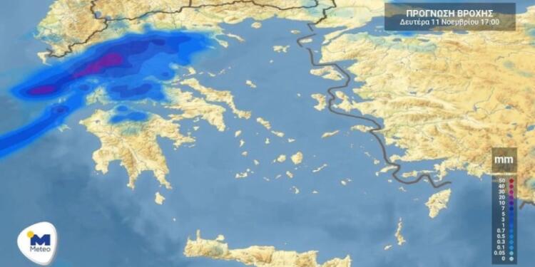 Έκτακτο δελτίο ΕΜΥ: Χτυπά ισχυρή κακοκαιρία τις επόμενες ώρες – Έρχονται βροχές, καταιγίδες και χαλάζι