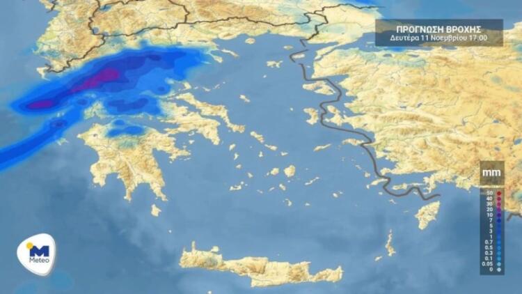 Έκτακτο δελτίο ΕΜΥ: Χτυπά ισχυρή κακοκαιρία τις επόμενες ώρες – Έρχονται βροχές, καταιγίδες και χαλάζι