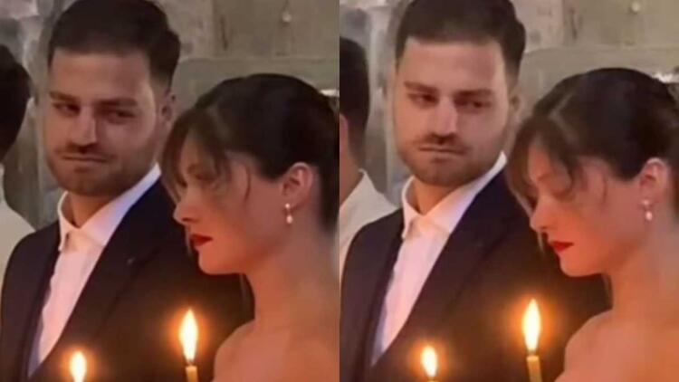 Γαμπρός δεν σταματάει να κοιτάζει τη νύφη την ώρα του γάμου και γίνεται viral (video)