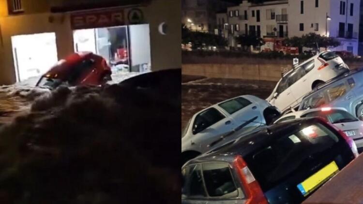 Νέος όλεθρος στην Ισπανία: Καταρρακτώδης βροχή σάρωσε τη Χιρόνα, χείμαρροι οι δρόμοι (videos)