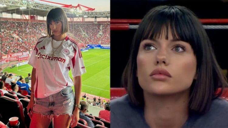 Καλλονή και γαυρίνα η Μαριγκόνα: «Λόγω του Ολυμπιακού μετακομίσαμε με τον σύντροφό μου στην Ελλάδα»