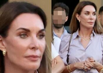 Άπαντες κοιτούσαν τα πόδια της: Η Τατιάνα Στεφανίδου βγήκε βόλτα στο κέντρο της Αθήνας και όλοι χάζευαν τα παπούτσια της!