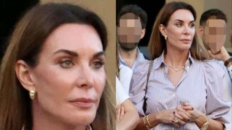 Άπαντες κοιτούσαν τα πόδια της: Η Τατιάνα Στεφανίδου βγήκε βόλτα στο κέντρο της Αθήνας και όλοι χάζευαν τα παπούτσια της!