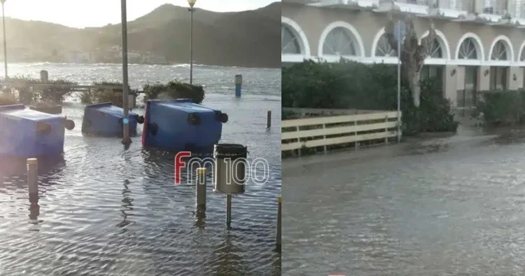 Συναγερμός σε μεγάλο νησί της χώρας: Πλημμύρισαν δρόμοι, έκλεισαν καταστήματα, σε απόγνωση οι κάτοικοι – Ήχησε το 112