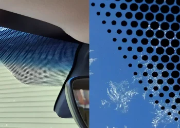 Γιατί υπάρχουν οι τελείες γύρω από το παρμπρίζ