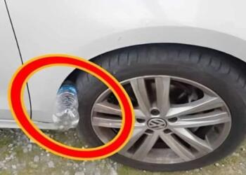 Αν δείτε πλαστικό μπουκαλάκι στη ρόδα του αυτοκινήτου σας καλέστε αμέσως το 100