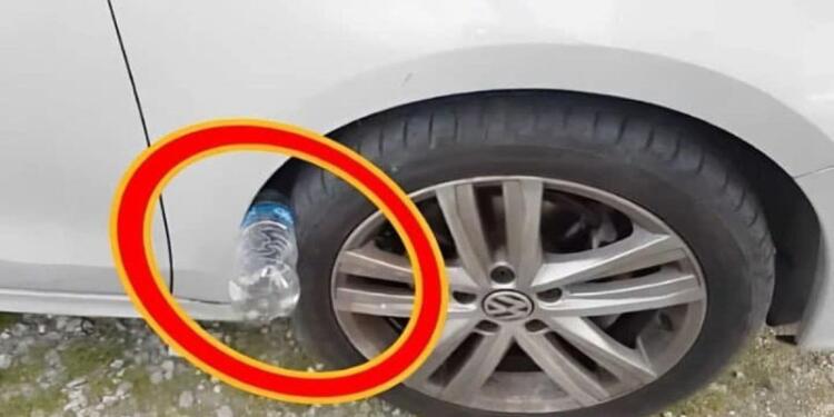 Αν δείτε πλαστικό μπουκαλάκι στη ρόδα του αυτοκινήτου σας καλέστε αμέσως το 100