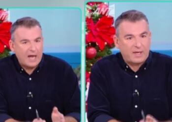 Τα «πήρε» άσχημα και ξέσπασε στον αέρα της εκπομπής ο Γιώργος Λιάγκας: «Θα σας ενδιέφερε να έχετε ένα πρωινάδικο που να κάνει χαβαλέ»