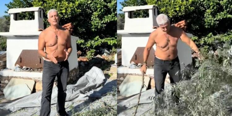 «Βάλε μπλούζα γιατί θα μαζεύουμε τις θείες»: Κολάζει στα 56 του ο Καλλιακμάνης, παραλήρημα στο TikTok