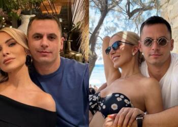 Τα ωραιότερα Χριστούγεννα για την Κατερίνα Καινούργιου: Το κομψό φόρεμα και το τραπέζι με τον Κουτσουμπή