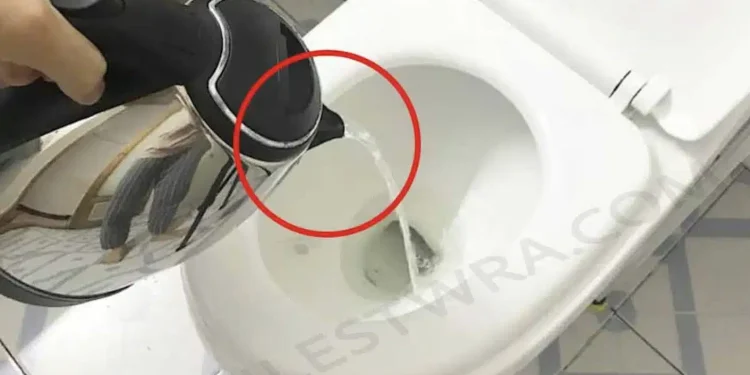 Με το που μπείτε σε δωμάτιο ξενοδοχείου βράστε νερό και ρίξτε το αμέσως στη τουαλέτα