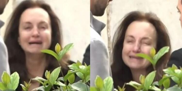 Κηδεία Μίμη Δομάζου: «Κατέρρευσε» η κόρη του, Ευαγγελία έξω από τη Μητρόπολη Αθηνών