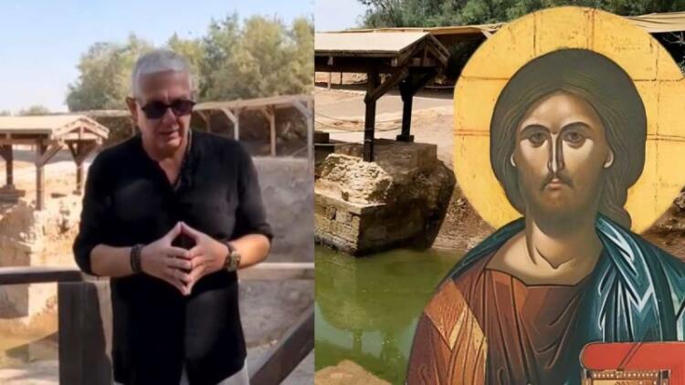 Σε πιάνει δέος: Ο Τάσος Δούσης μας ξεναγεί στο σημείο όπου βαπτίστηκε ο Ιησούς Χριστός! (video)