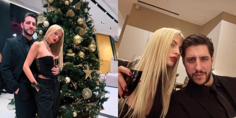 «Καλή Χρονιά amore»: Τρελά ερωτευμένη στο πλευρό του συντρόφου της η Κατερίνα Λιόλιου