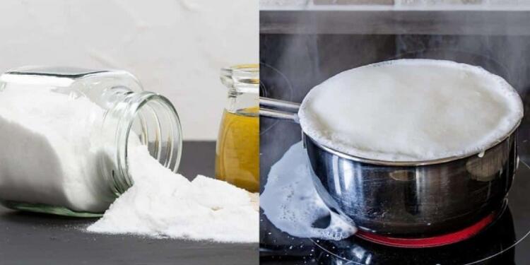 Κεραμική εστία «λαμπίκο»: Ο «μυστικός» συνδυασμός με μαγειρική σόδα και 2 υλικά για να «αστράφει»