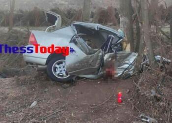 Τραγωδία στις Πρέσπες: «Το κοντέρ του αμαξιού είχε κολλήσει στα 170 χλμ» – Άμορφη μάζα από λαμαρίνες το μοιραίο όχημα