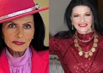 Φανερά αδυνατισμένη, κατάμαυρη: Μια «άλλη» η Ζωζώ Σαπουντζάκη στα 91 της