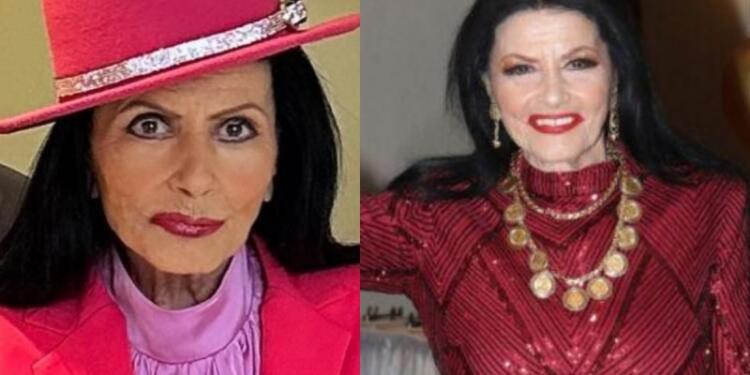 Φανερά αδυνατισμένη, κατάμαυρη: Μια «άλλη» η Ζωζώ Σαπουντζάκη στα 91 της