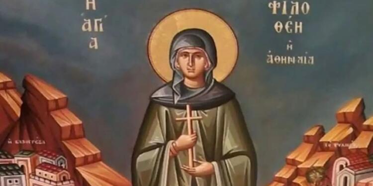 Αγία Φιλοθέη: Μεγάλη γιορτή της Ορθοδοξίας σήμερα (19/2)