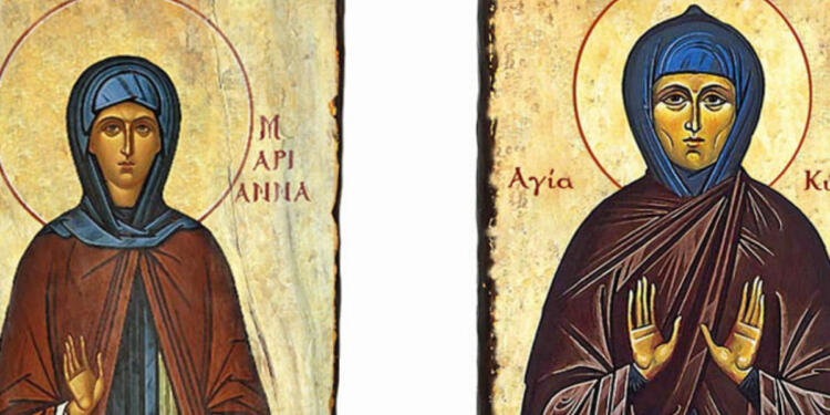 Αγίες Μαριάννα και Κύρα: Οι αδελφές που άφησαν την πλούσια οικογένεια για την ασκητική ζωή και το άγνωστο τέλος
