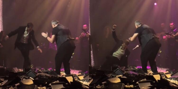 Ξεσήκωσε όλο το μαγαζί ο Παύλος Ντε Γκρες: Χόρεψε ζεϊμπέκικο και αποθεώθηκε από Ρέμο και κοινό (video)