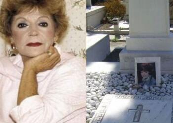 Δεν είναι πλέον θαμμένη στο Α’ Κοιμητήριο Αθηνών: Για 1η φορά, φωτογραφία από τον τάφο της Ρένας Βλαχοπούλου, δεν τον είχε δει κανένας