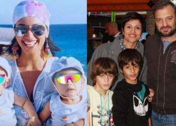 Δημήτρης και Κωνσταντίνος Φερεντίνος: Αγορομάνα με τα όλα της η Σοφία Παυλίδου, έγιναν 2 μέτρα λεβέντες οι δίδυμοι γιοι της (photo)