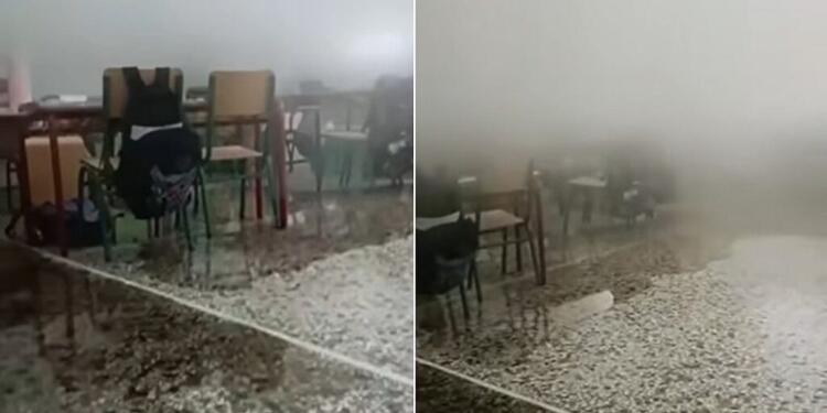Συναγερμός σε σχολείο της Εύβοιας: Εξερράγη σωλήνας καλοριφέρ εν ώρα μαθήματος (video)
