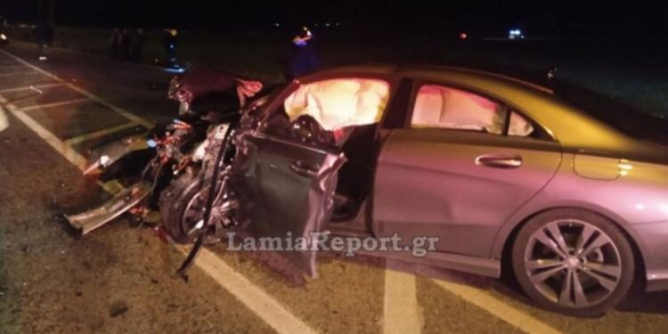 Θανατηφόρο τροχαίο στην εθνική οδό Λαμίας – Καρπενησίου: Ένας νεκρός και δύο τραυματίες