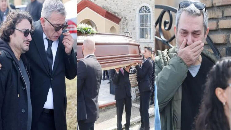 Κηδεία Καίτης Κωνσταντίνου: Σφιχταγκαλιασμένοι με τη μητέρα της οι ηθοποιοί από τα “Εγκλήματα” – Σπάραξαν στο κλάμα