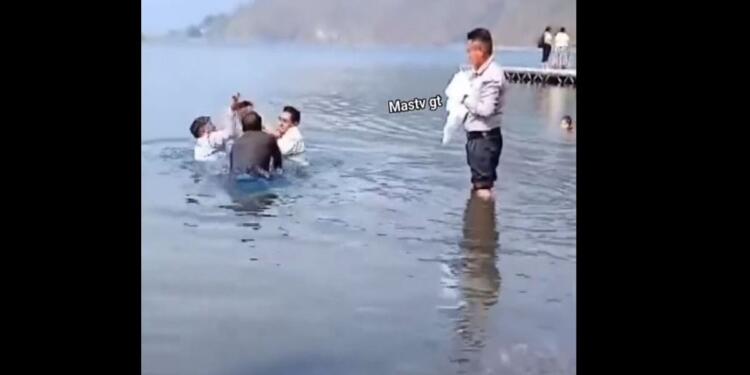 Φρικτός θάνατος για 45χρονο σε βάπτιση σε λίμνη! (video)