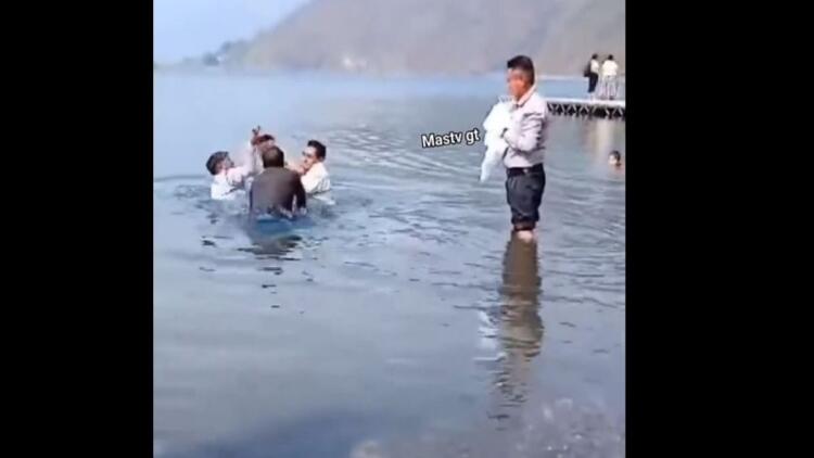 Φρικτός θάνατος για 45χρονο σε βάπτιση σε λίμνη! (video)