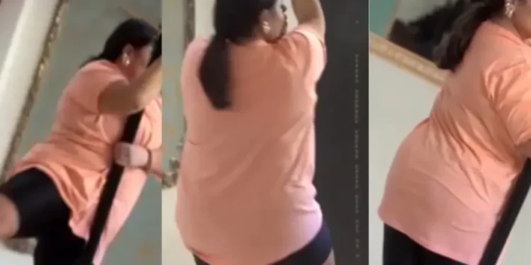 Η Δανάη Μπάρκα κάνει pole dancing και εντυπωσιάσει τους πάντες