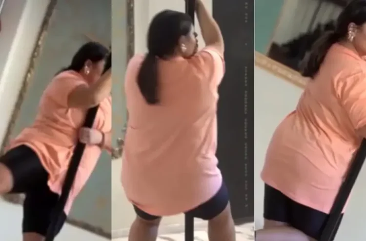 Η Δανάη Μπάρκα κάνει pole dancing και εντυπωσιάσει τους πάντες