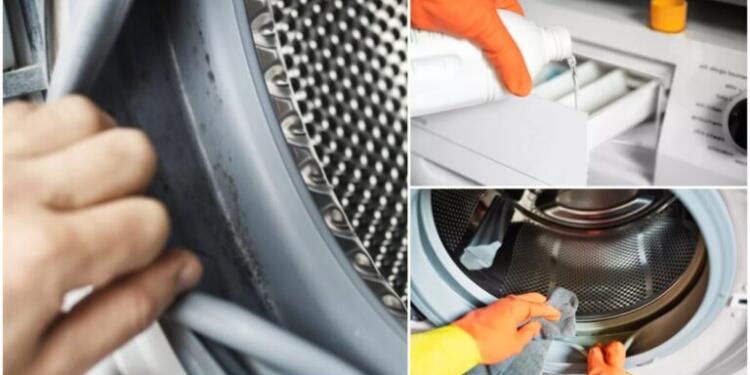 Πλυντήριο ρούχων: Εξαφάνισε σε 10 λεπτά τη μούχλα στη πόρτα με 3 απλά υλικά