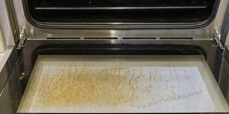 Ένα κόλπο της μαμάς για να καθαρίσετε  ανάμεσα το τζάμι στην πόρτα του φούρνου